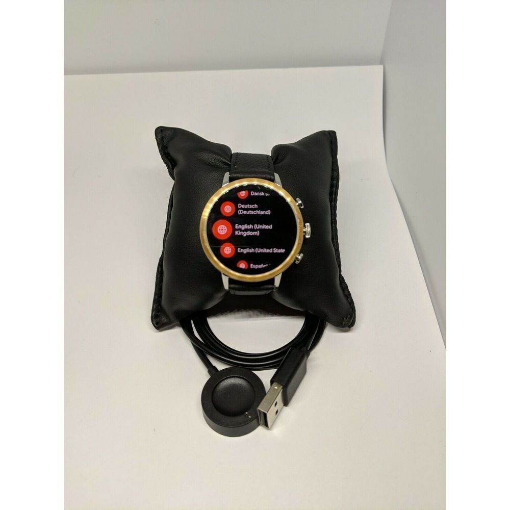 Fossil Gen 4 Authentic Genuine Digital Smart Watch FTW6016 BK266